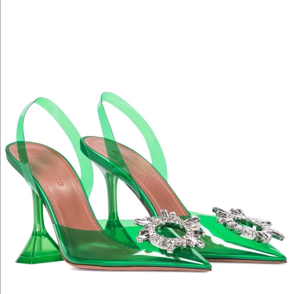 AMINA MUADDI begum pvc heels EU 39